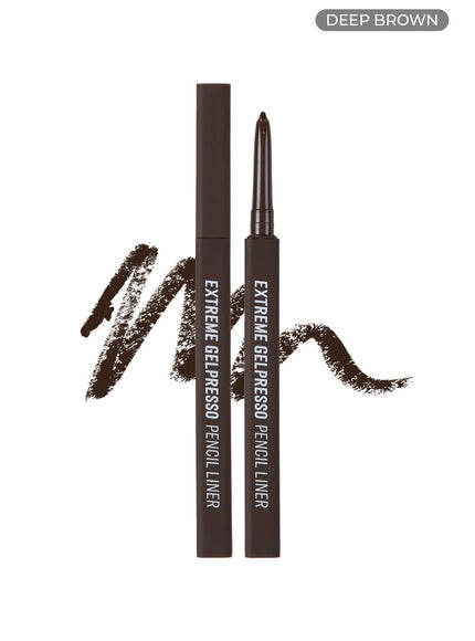 Extreme Gelpresso Pencil Liner (0.35g) - 001 BLACK BROWN