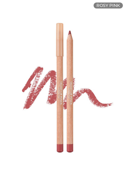 velvet-lip-pencil-set-1-45g / 01 ROSY PINK