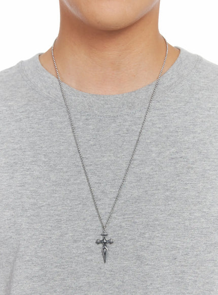 mens-cross-chain-necklace-is502