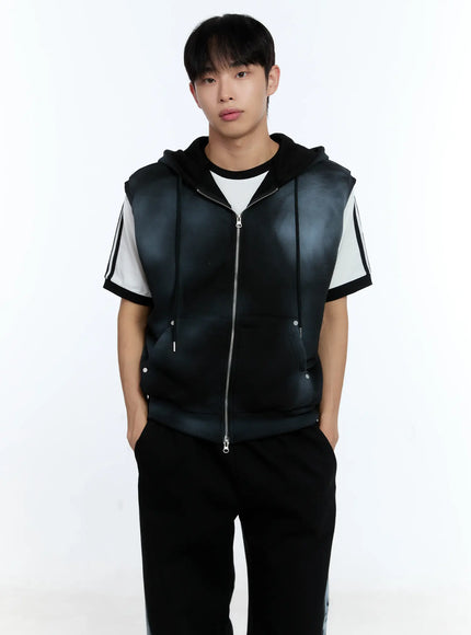 mens-grunge-tie-dye-sleeveless-hoodie-ig515