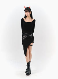unbalanced-hem-mini-skirt-is322