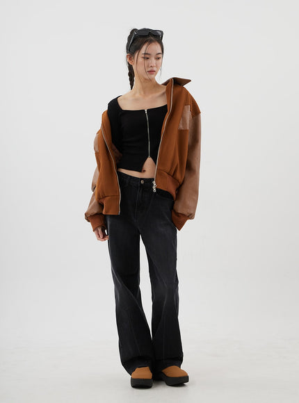 Wide Straight Leg Pants CJ310