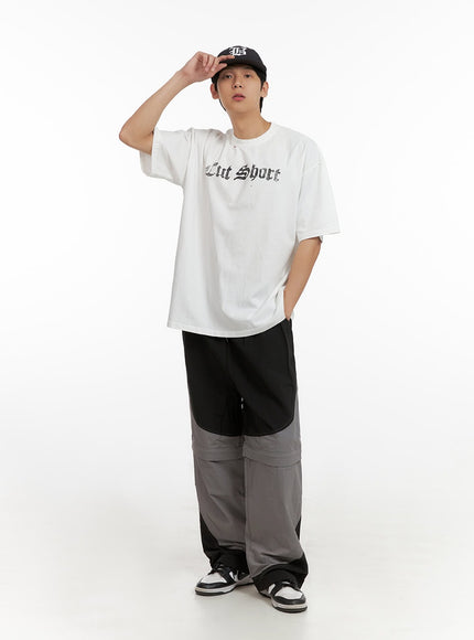 mens-nylon-zippered-baggy-pants-il404