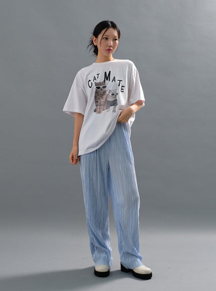 Cat Mate Graphic Tee CJ15