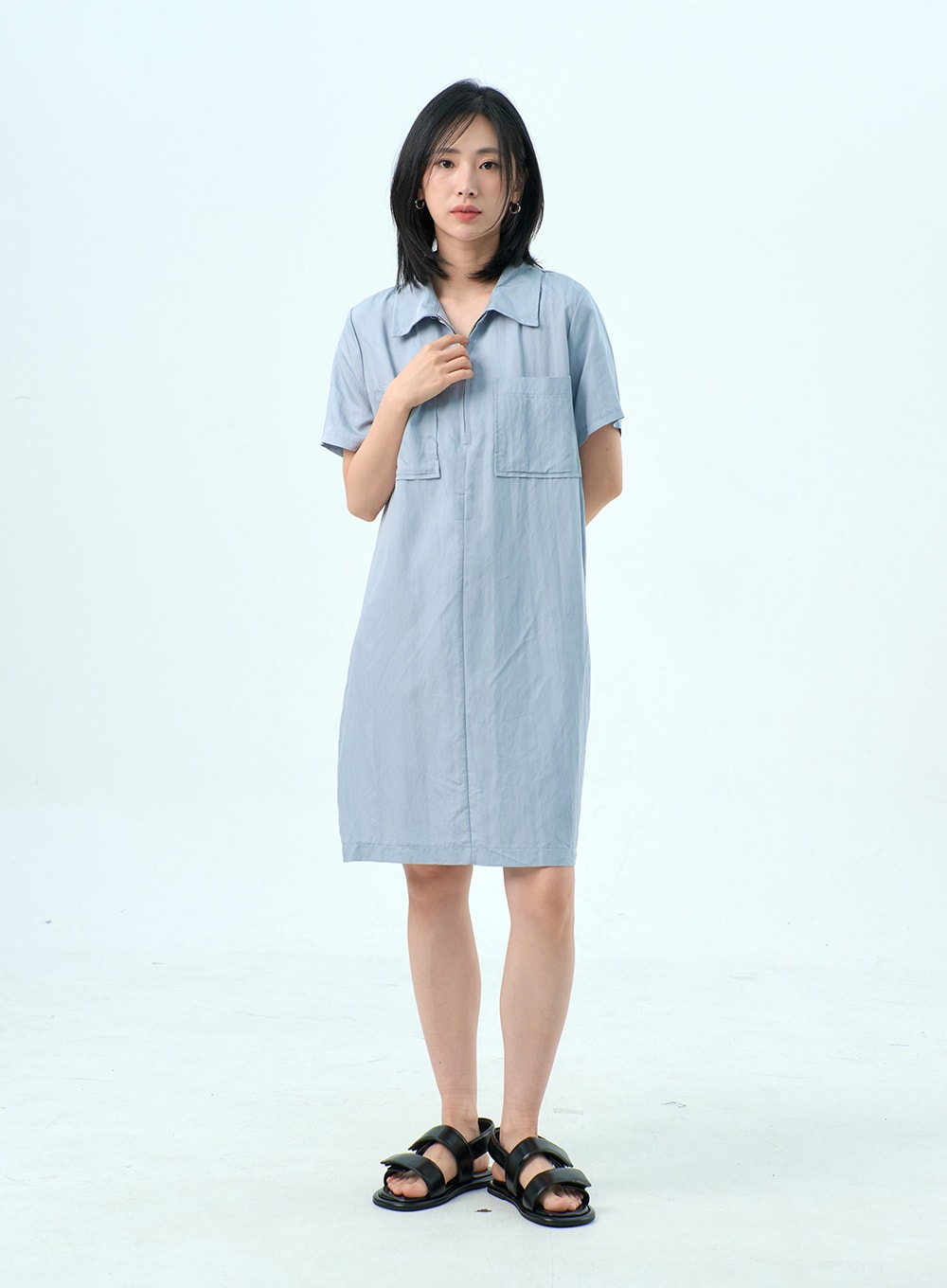 Midi Shirt Dress OY317