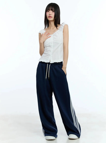 striped-adjustable-sweatpants-iu525