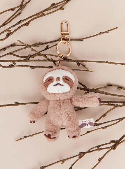 soft-sloth-keyring-im527 / Beige
