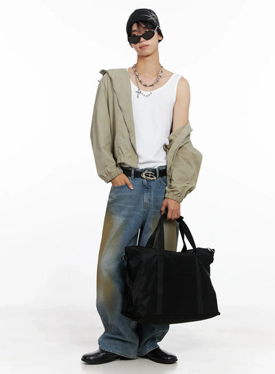 mens-lightweight-windbreaker-io516 / Beige