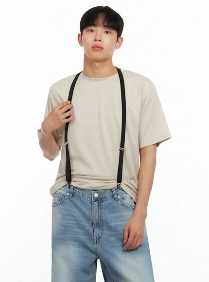 mens-short-sleeve-mesh-tee-il516 / Beige