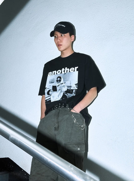 mens-graphic-tee-iu512 / Black