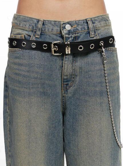 Eyelet Chain Belt CO513