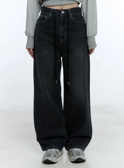 lucinda-high-rise-wide-leg-jeans-cg512 / Black