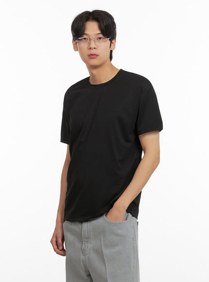 mens-mesh-t-shirt-iy431 / Black