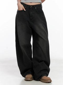 aliana-baggy-jeans-cn528 / Black