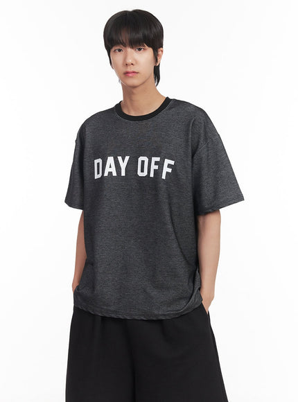 mens-oversized-graphic-t-shirt-ia511 / Black