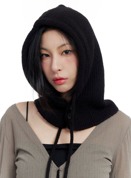 knit-balaclava-co425 / Black