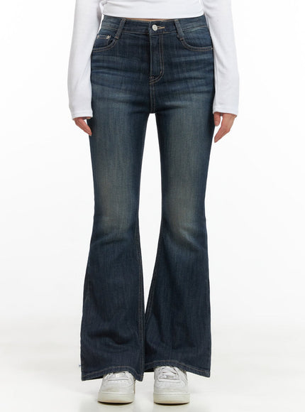 remy-washed-bootcut-jeans-cg420 / Blue