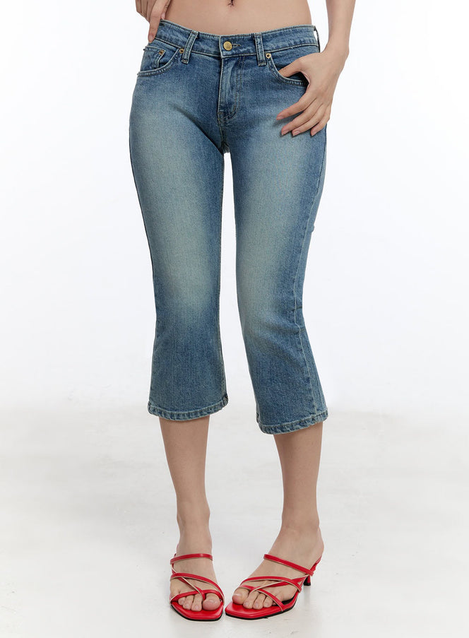 kyra-cropped-low-rise-skinny-jeans-iu503 / Blue