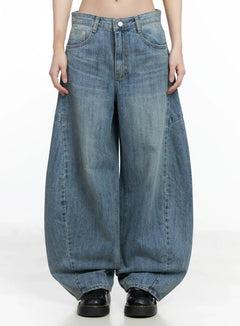 aleah-baggy-jeans-im504 / Blue