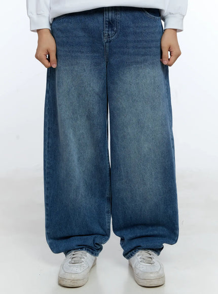 mens-baggy-jeans-ig515 / Blue