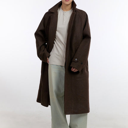 mens-classic-trench-coat-if528 / Brown