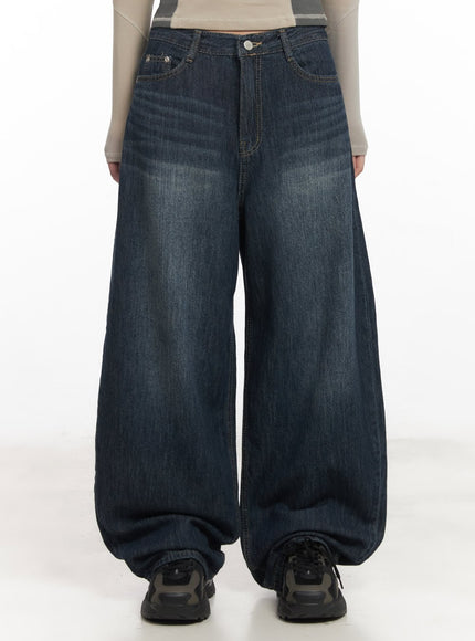renna-baggy-jeans-ca521 / Dark blue