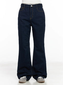 shay-bootcut-jeans-cm531 / Dark blue