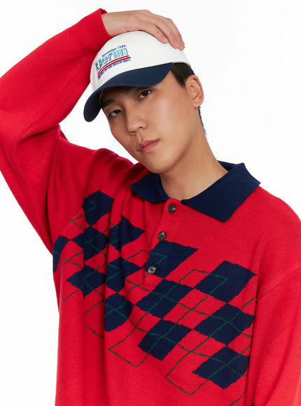 mens-berlin-embroidered-cap-is510 / Dark blue