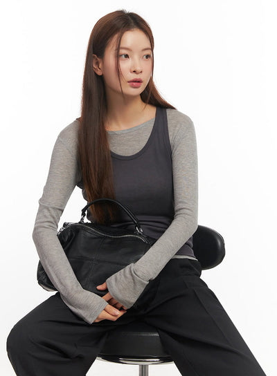 essential-layering-tank-top-im524 / Dark gray