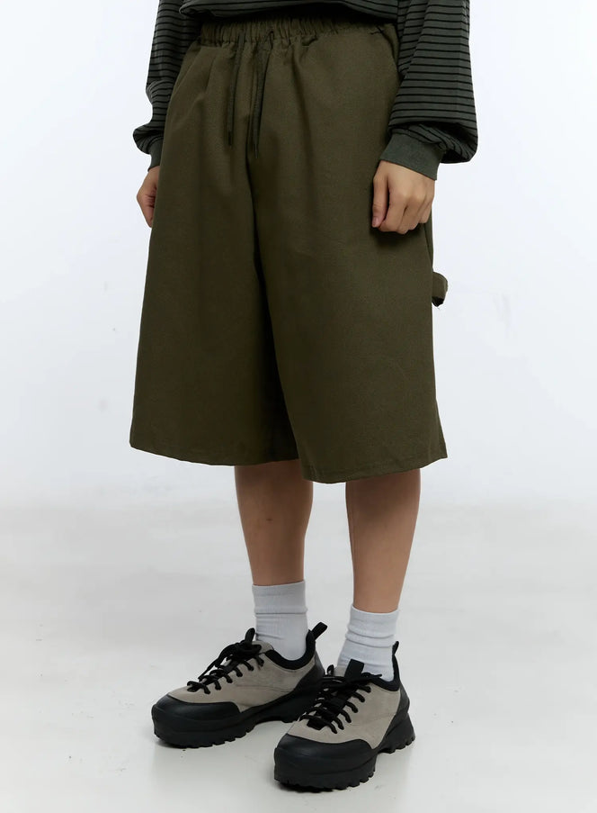 mens-utility-bermuda-shorts-ig519 / Dark green