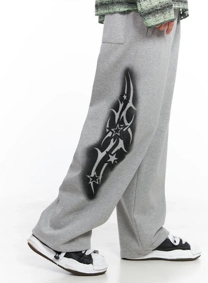 mens-street-sweatpants-ig529 / Gray