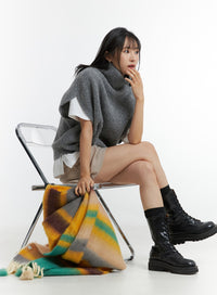 cozy-knit-vest-od308 / Gray