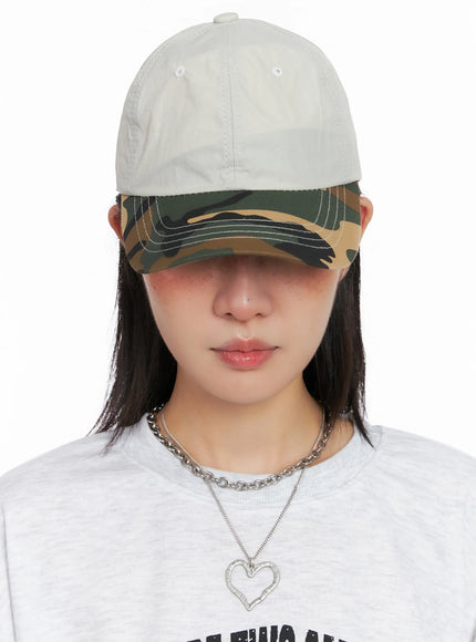 camouflage-baseball-cap-is508 / Gray
