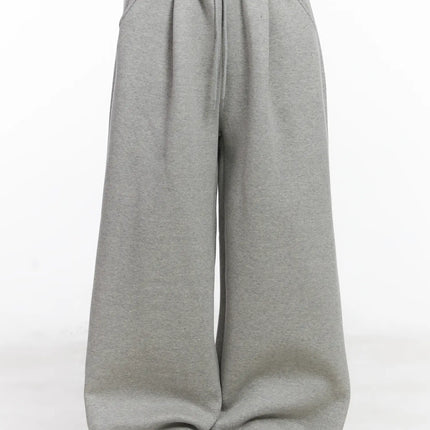 wide-leg-sweatpants-cn528 / Gray