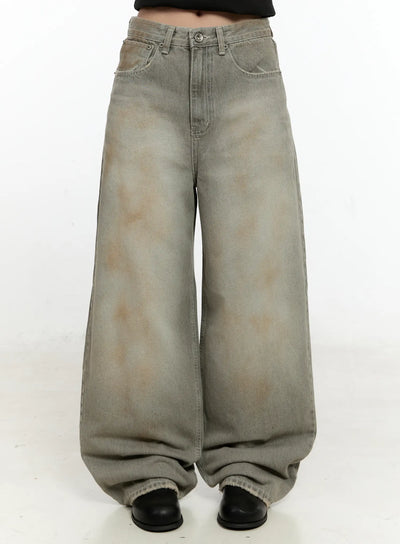 martin-vintage-wide-leg-jeans-cn506 / Gray