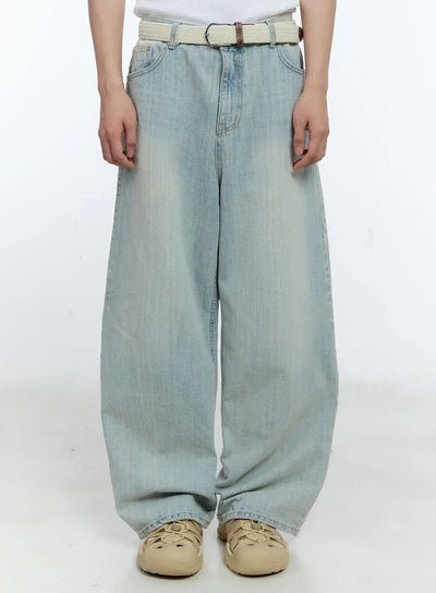 mens-light-wash-jeans-ig501 / Ice blue