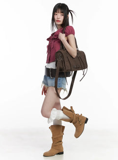 distressed-denim-shorts-cm525 / Light blue