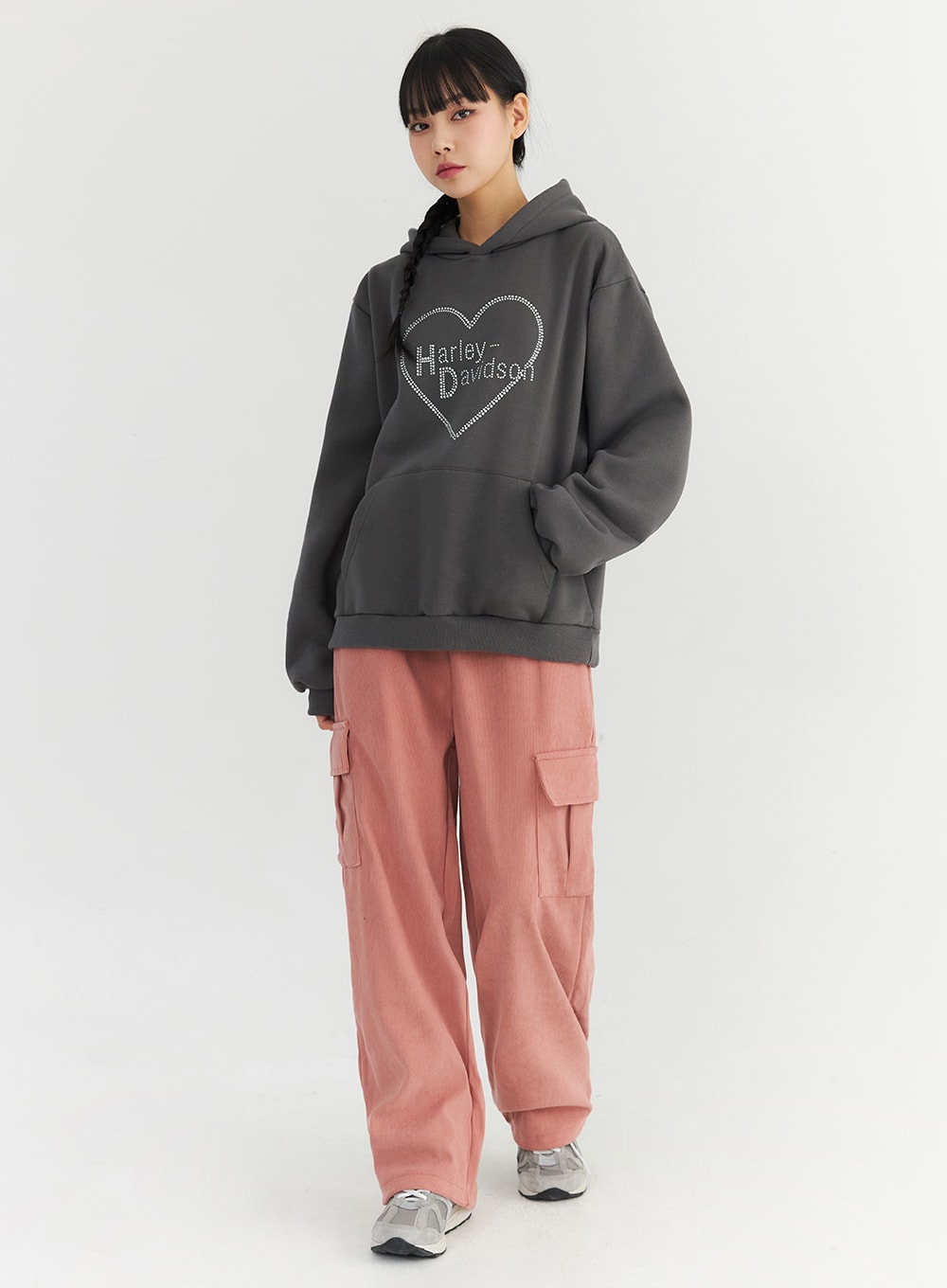 wide-fit-cargo-pant-co330 / Pink