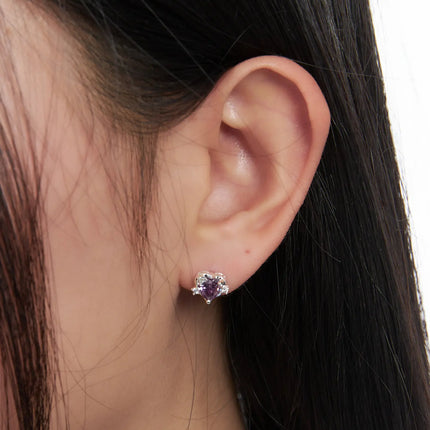 elegant-crystal-earrings-cd530 / Silver