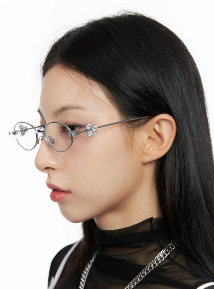 chic-oval-glasses-cg525 / Silver