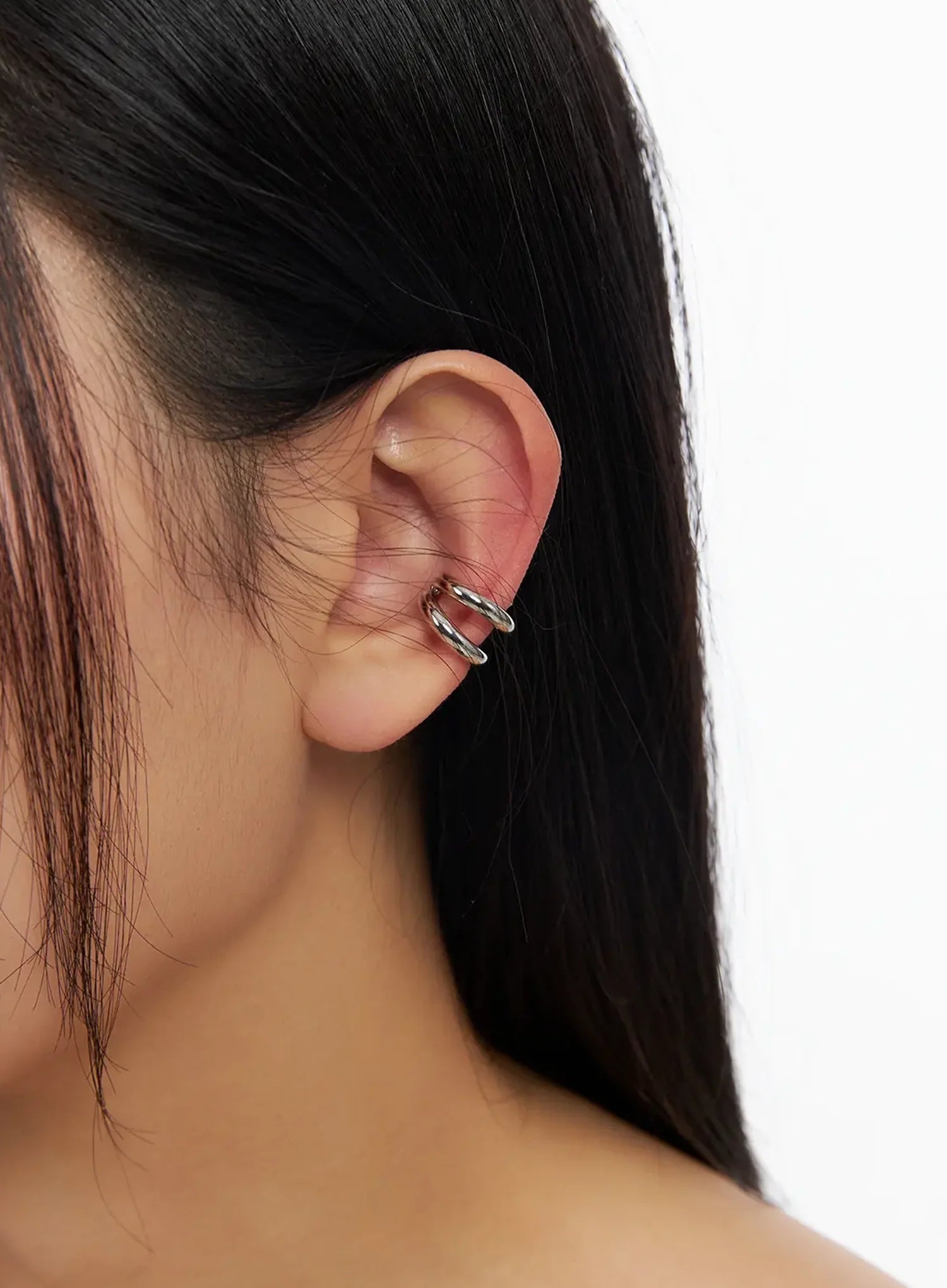Double Hoop Ear Cuff IM531