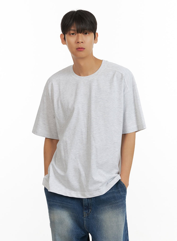 mens-basic-solid-t-shirt-iu418 / White