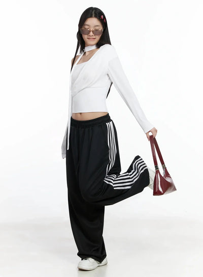 ribbed-off-shoulder-top-and-scarf-set-im506 / White