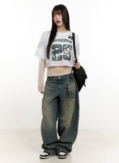 sheer-polka-dot-long-sleeve-top-cm513 / White