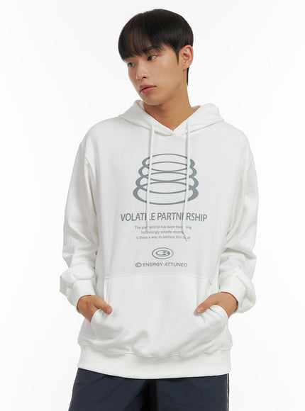 cozy-graphic-hooded-sweatshirt-co410 / White