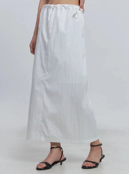 strappy-maxi-skirt-iu512 / White