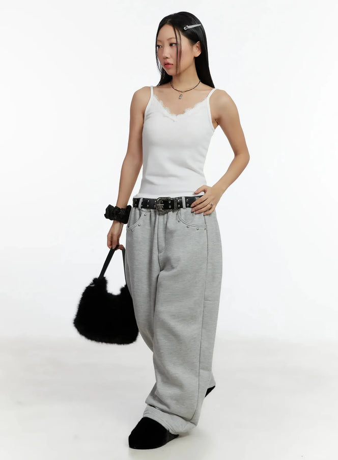 lace-v-neck-sleeveless-top-id525 / White