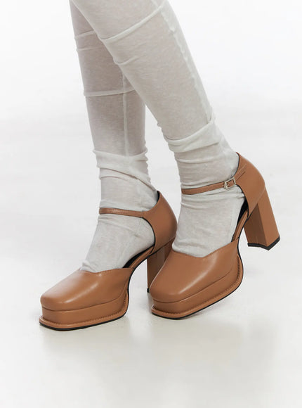 mary-jane-block-heels-cf506-1 / Beige