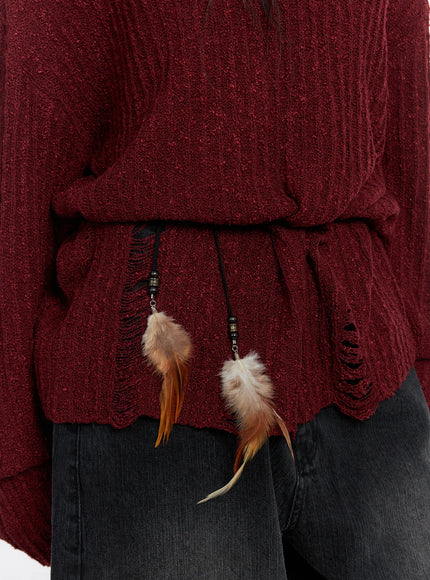 bohemian-charm-waist-belt-cc1809 / Black