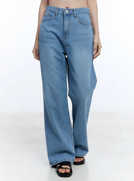 jisoo-straight-fit-jeans-cu513 / Blue